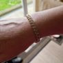 10k gold diamond tennis bracelet Image 9
