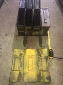 Ammo boxes pack of 4