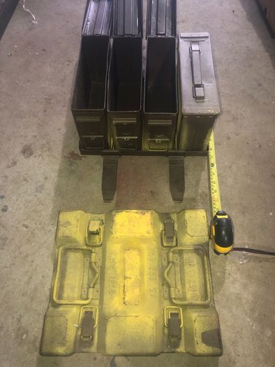 Ammo boxes pack of 4