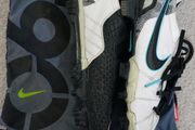Football Boots Nike Total 90 Laser III White (2009) Size 9.5UK FG