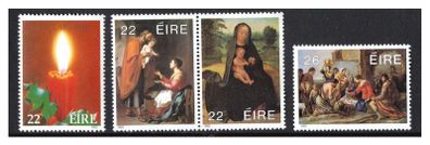 1985 Ireland Christmas Commemorative Stamps Mint Never Hinged (MNH)
