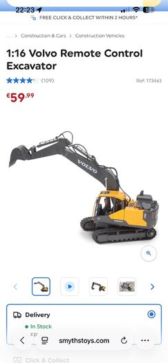 rc excavator