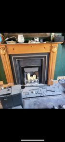 used fireplace