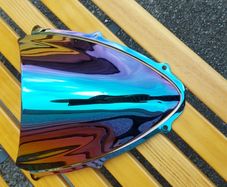 Suzuki gsxr k7 2007 Double Bubble Windshield Rainbow