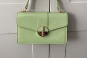 Handbag Green Patent