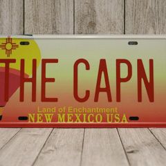 Breaking Bad THE CAPN Replica Movie American License Plate