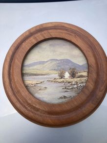 Irish cottage painting oils free postage