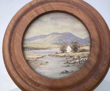 Irish cottage painting oils free postage