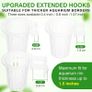 New Upgraded Large Aquarium Plant Holder with Hooks and Suction Cups for Fish Tank Aquaponic Plant Cultivation and Aquascape Accessories Decorations (4 PCS) Transparent Image 3