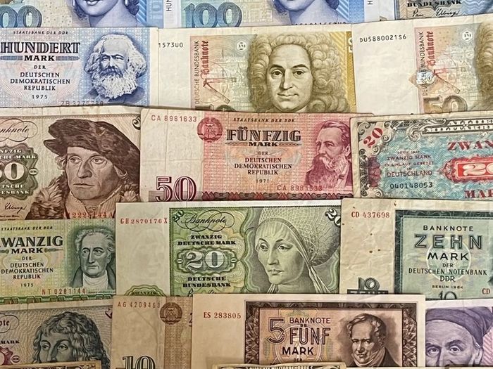 banknote mark German note I buy wanted