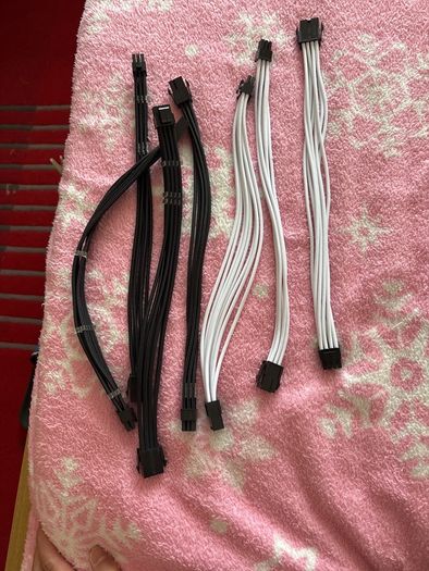 Braided CPU EPS 4+4 Pin Cable