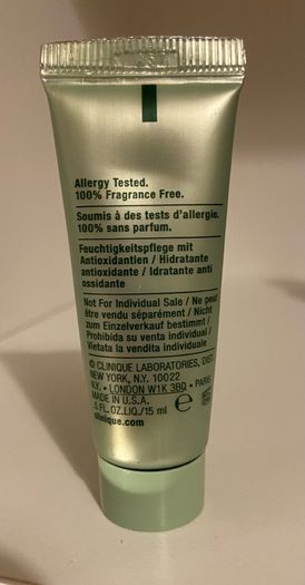 Clinique Continuous Rescue Antioxidant Moisturiser 15ml size Brand New