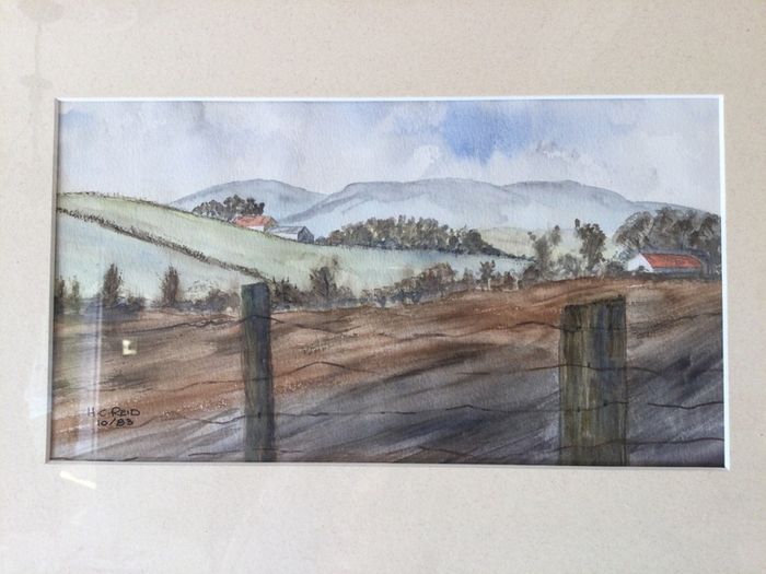 Art - Vintage Watercolour ( Harry C. Reid)