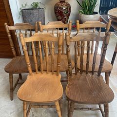 5 x Sturdy Kitchen Dining Chairs - Can Deliver
