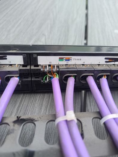 24 Port CAT6 Patch Panel