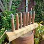 Brass Artillery Shells,Military, Antique Image 3