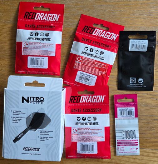 Red Dragon Dart Accessories