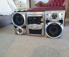 Panasonic 5 CD changer and double Tape Deck