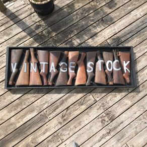"Vintage Stock" Sign