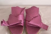 No. 21 gingham flats - sz 6.5