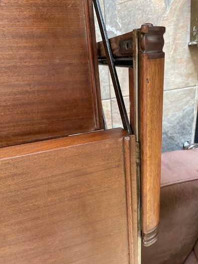 Antique Art Deco Metamorphic Side Table Tea Trolley 1920s