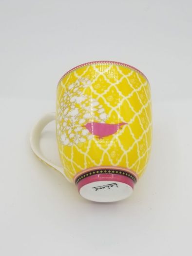 YourtheDish Gift Bird Coffee Mug - Yellow