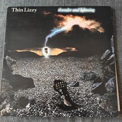 Thin Lizzy, Thunder and Lightning G/F LP with live 12"