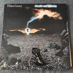 Thin Lizzy, Thunder and Lightning G/F LP with live 12"