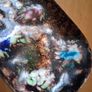 midcentury enamel on copper trinket dish Image 4