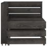 7 Piece Garden Lounge Set Grey Impregnated Pinewood Image 10