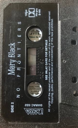 Mary Black No Frontiers Cassette
