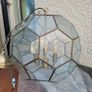 Hexagonal glass pendant Image 2