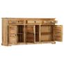 Side Cabinet 170x38x80 cm Solid Mango Wood Image 6