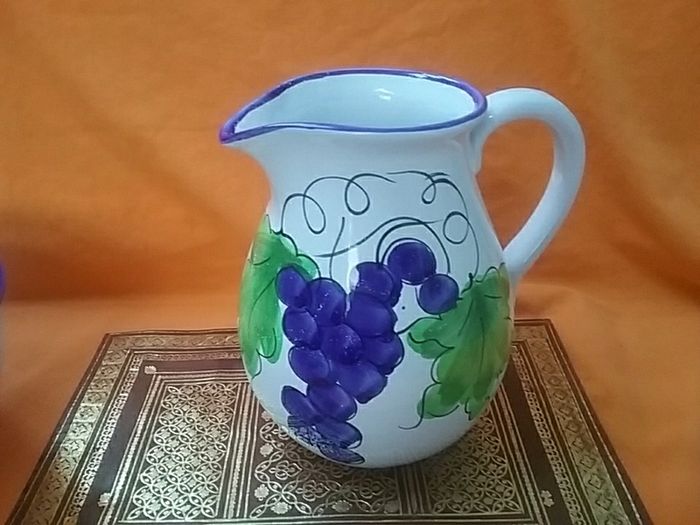 Large Pitcher and Bowl