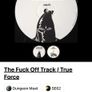 Dungeon meat - the fuck off track 12" vinyl Image 2