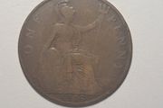 Uk 1 penny coin