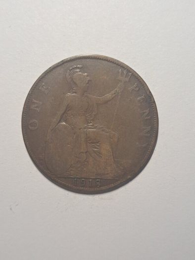 Uk 1 penny coin