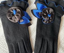 Gloves - Pretty Fleece Gloves - One Size