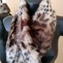 Women's Faux Fur Luxury Paul Costello Scarf Image 5