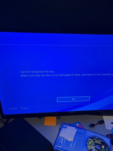 Sony PS4 500GB + Controller & Original Box - Disc Drive Fault 90 not 65