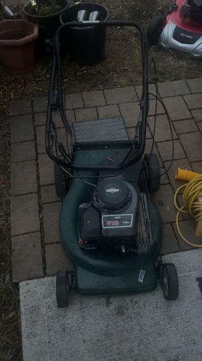 petrol lawnmowers
