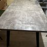 fredrik extending dining table in grey marble Image 2