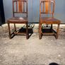 Vintage Chairs x 2 - Oak Image 2