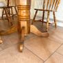 Extendable Mahogany table with 6 chairs Image 6