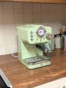 Swan retro Espresso coffee machine - Pistachio
