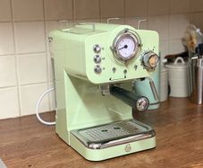 Swan retro Espresso coffee machine - Pistachio