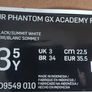 jr phantom gx academy size UK 3 Image 9