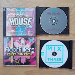 4 dance music CD's "House Classics Volume 1" (CD-1 only) 1985-1995, "Floorfillers: Old Skool" CD 3  1990, "The Annual" disc 1 mixed by Boy George 1995, "The Mix 2016"