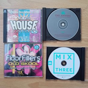 4 dance music CD's "House Classics Volume 1" (CD-1 only) 1985-1995, "Floorfillers: Old Skool" CD 3  1990, "The Annual" disc 1 mixed by Boy George 1995, "The Mix 2016"