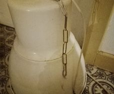Large Vintage IKEA Metal Pendant Light Shade